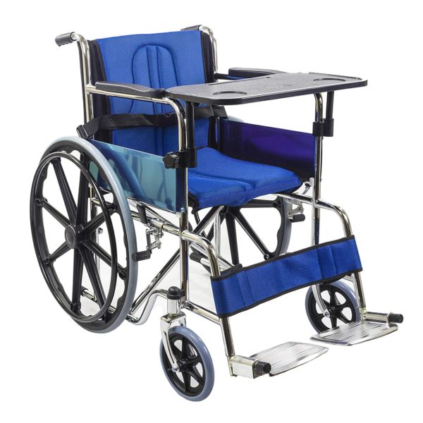 Buy Kosmocare Foldable Dura Mag Wheelchair With Soft Cushion