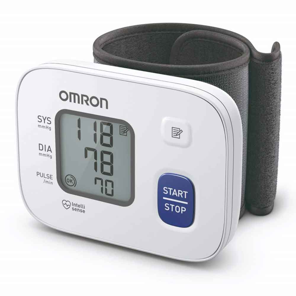 Buy Omron Hem 6181 Fully Automatic Wrist Blood Pressure Monitor White